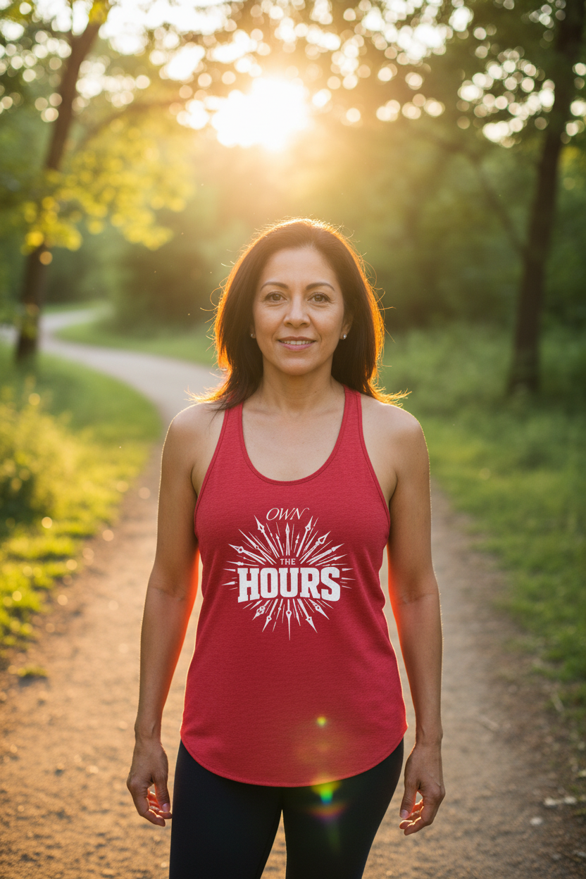 Own the Hours Racerback Tank