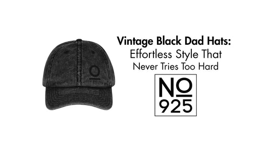 Vintage Black Dad Hats: Effortless Style That Never Tries Too Hard