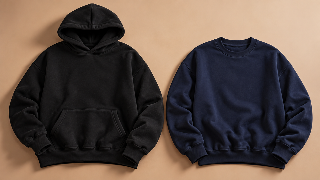 Graphic Crewneck Sweatshirt or Hoodie: Which Fits Your Day?