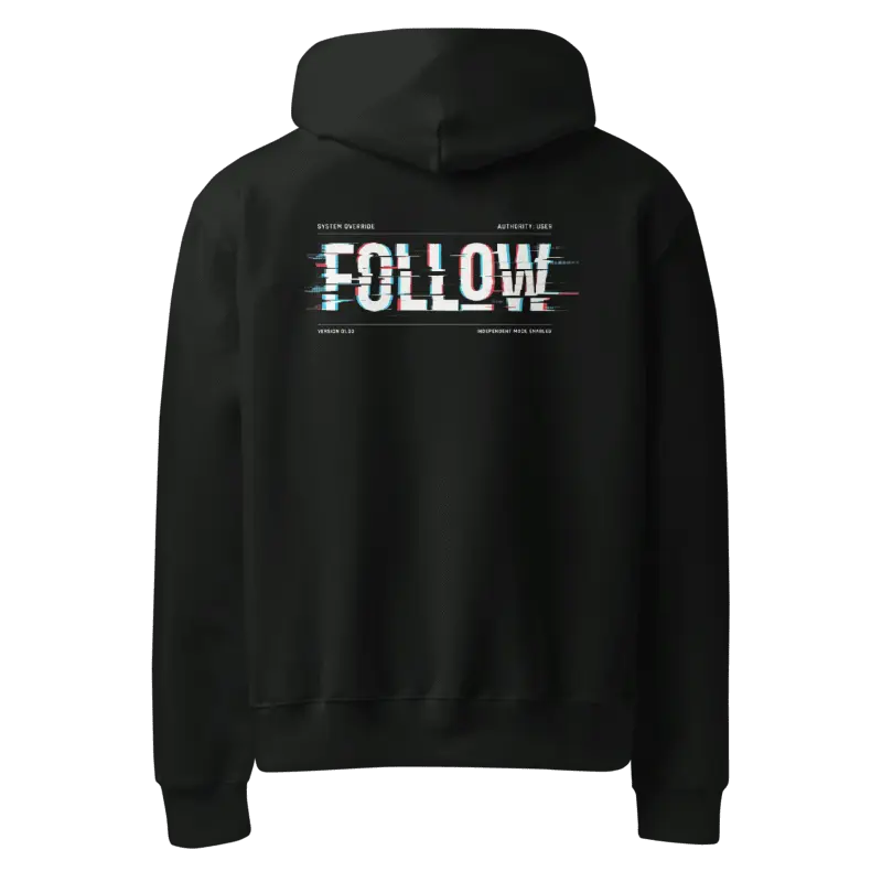 You Don't Have to Follow Oversized Graphic Hoodie