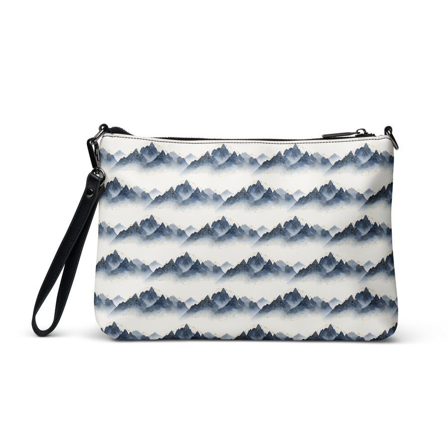 Geometric Mountain Crossbody Bag