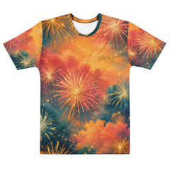 Fireworks All-Over Print Men's T-Shirt