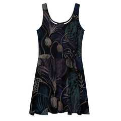 Night Garden Skater Dress