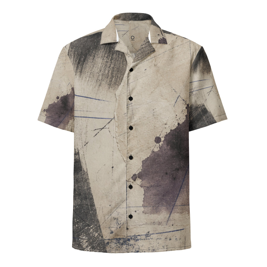 Margin Weather All-Over Print Unisex button shirt