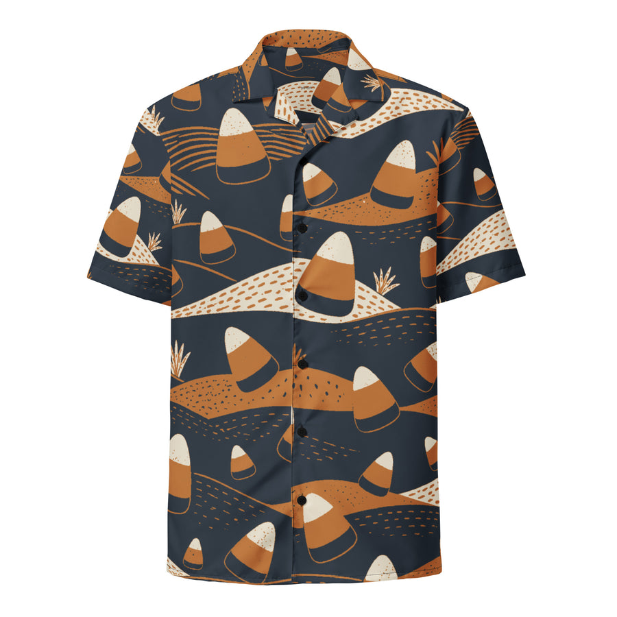 Candy Corn Unisex button shirt