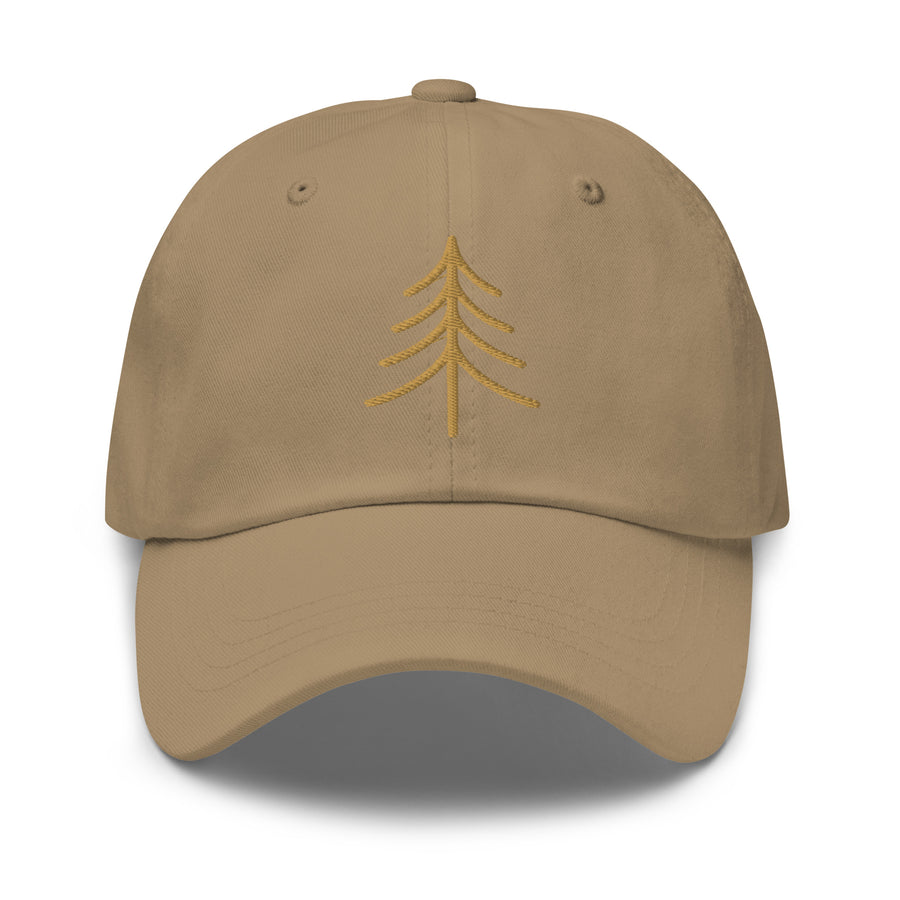 Pine Tree Embroidered Dad hat