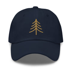 Pine Tree Embroidered Dad hat