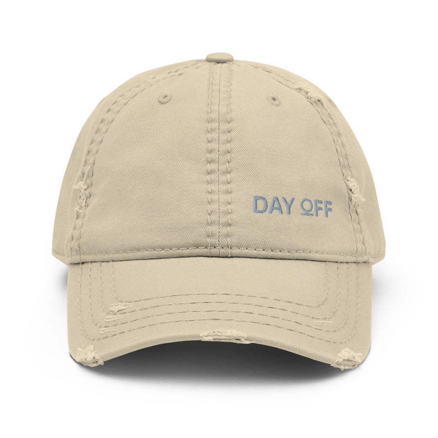 Day Off Distressed Dad Hat