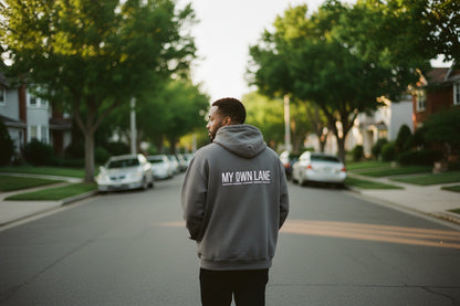 My Own Lane Oversized Graphic Hoodie