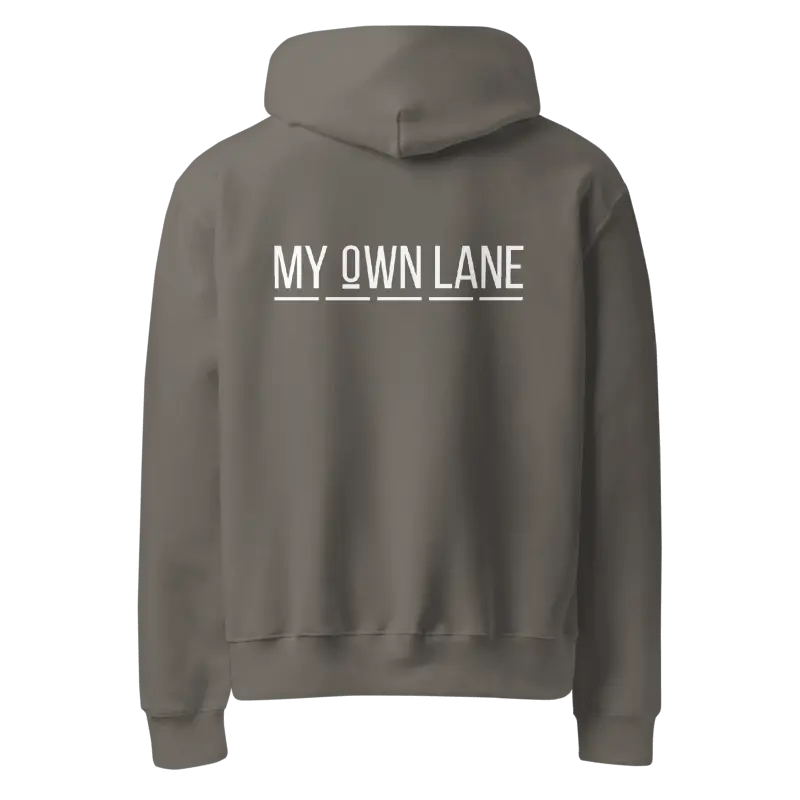 My Own Lane Oversized Graphic Hoodie