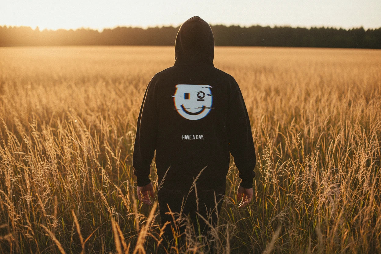 Have a Day Oversized Heavyweight Graphic Hoodie