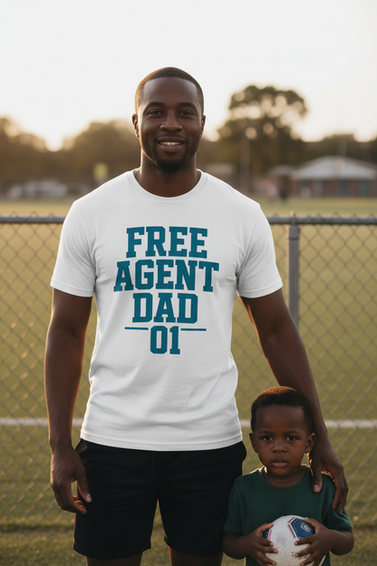 Free Agent Dad Graphic Tee