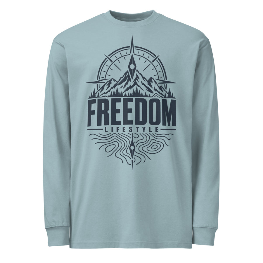 Freedom Lifestyle Men's Heavyweight Long Sleeve T-Shirt