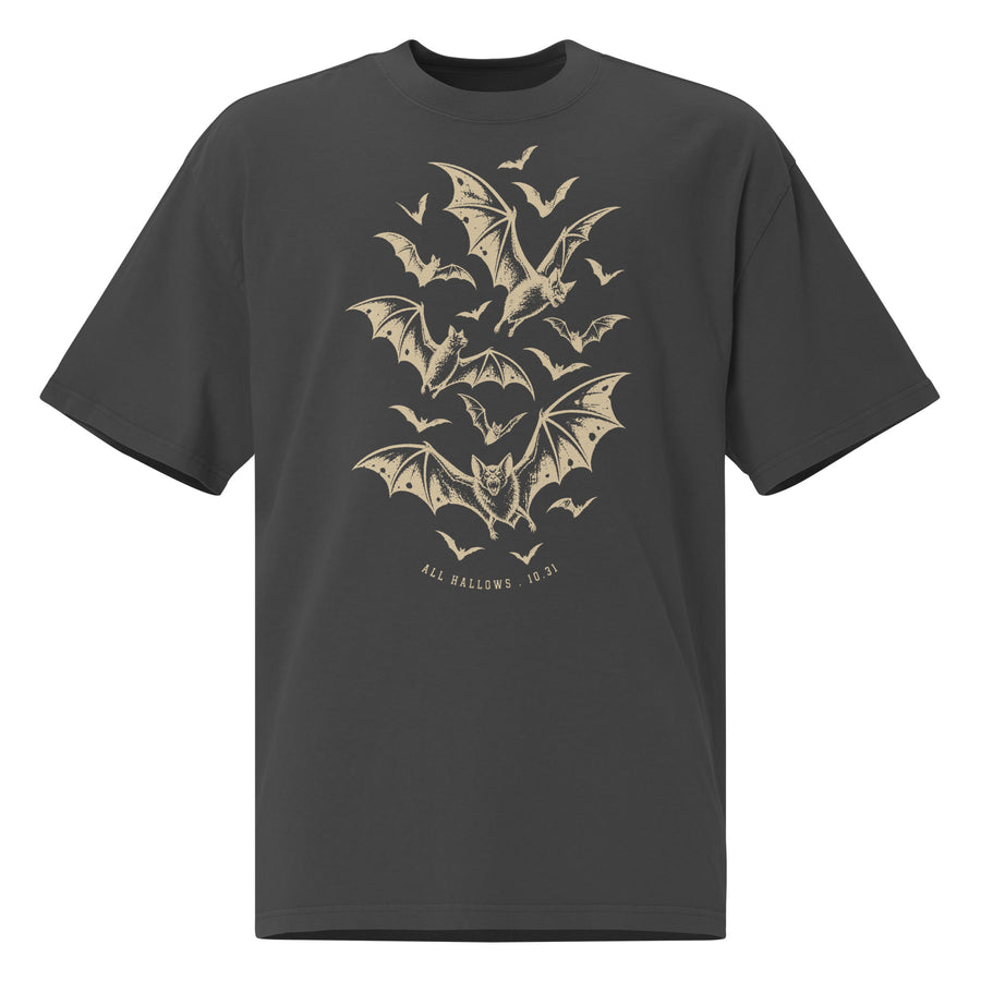 All Hallows 10.31 Oversized faded t-shirt