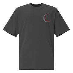 Bloody Moon Oversized faded t-shirt