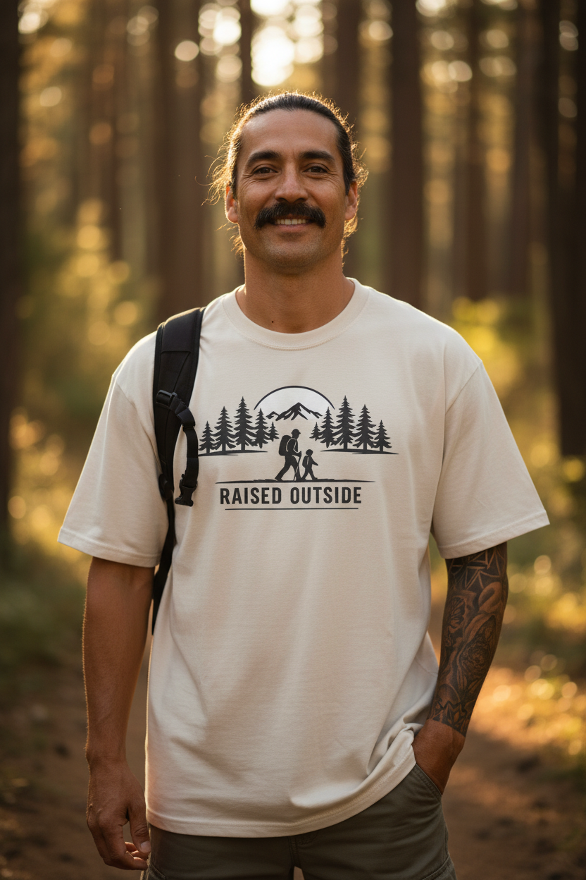 Raised Outside Graphic Tee Oversized faded t-shirt