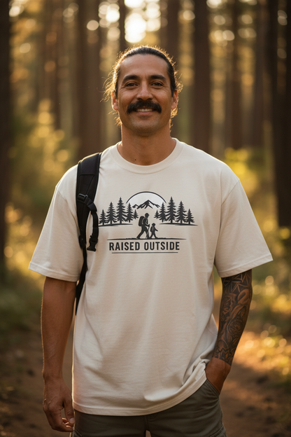 Raised Outside Graphic Tee Oversized faded t-shirt