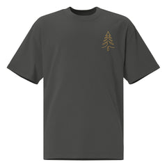 Lone Pine Tree Oversized faded t-shirt
