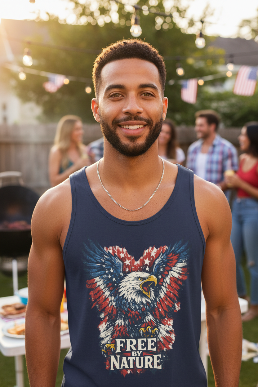 Free By Nature Men's Tank Top