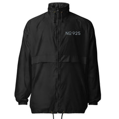 NO.925 Embroidered Logo Unisex windbreaker