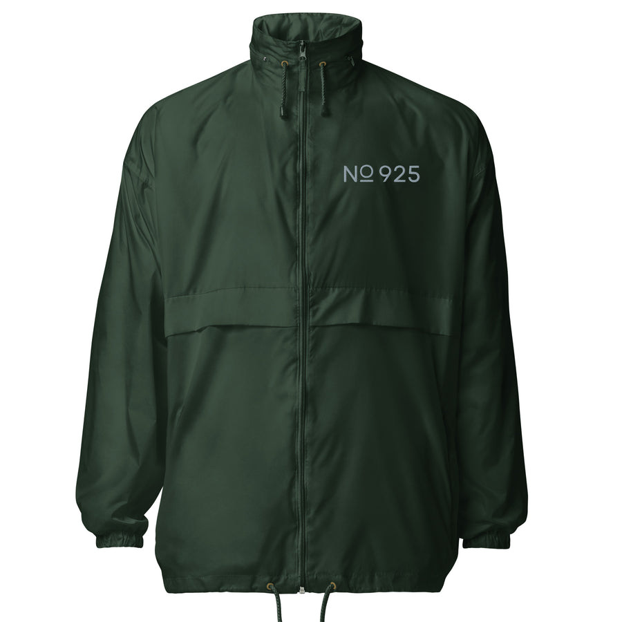NO.925 Embroidered Logo Unisex windbreaker