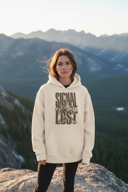 Signal Lost Oversized Hoodie