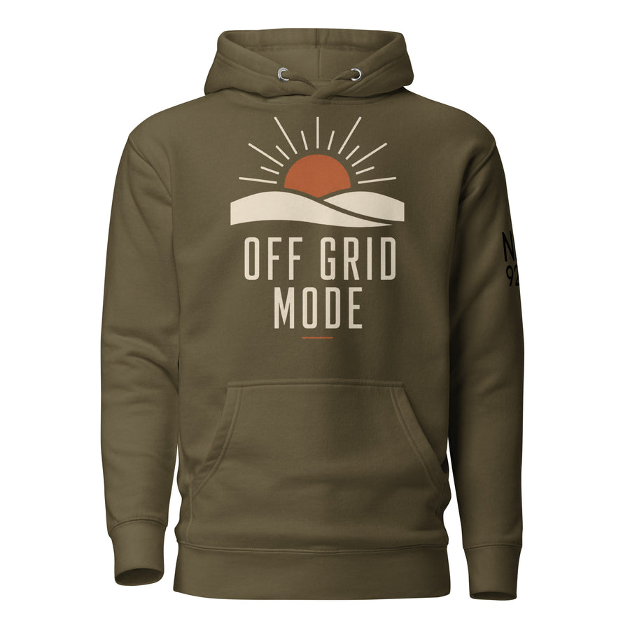 Off Grid Mode Graphic Hoodie