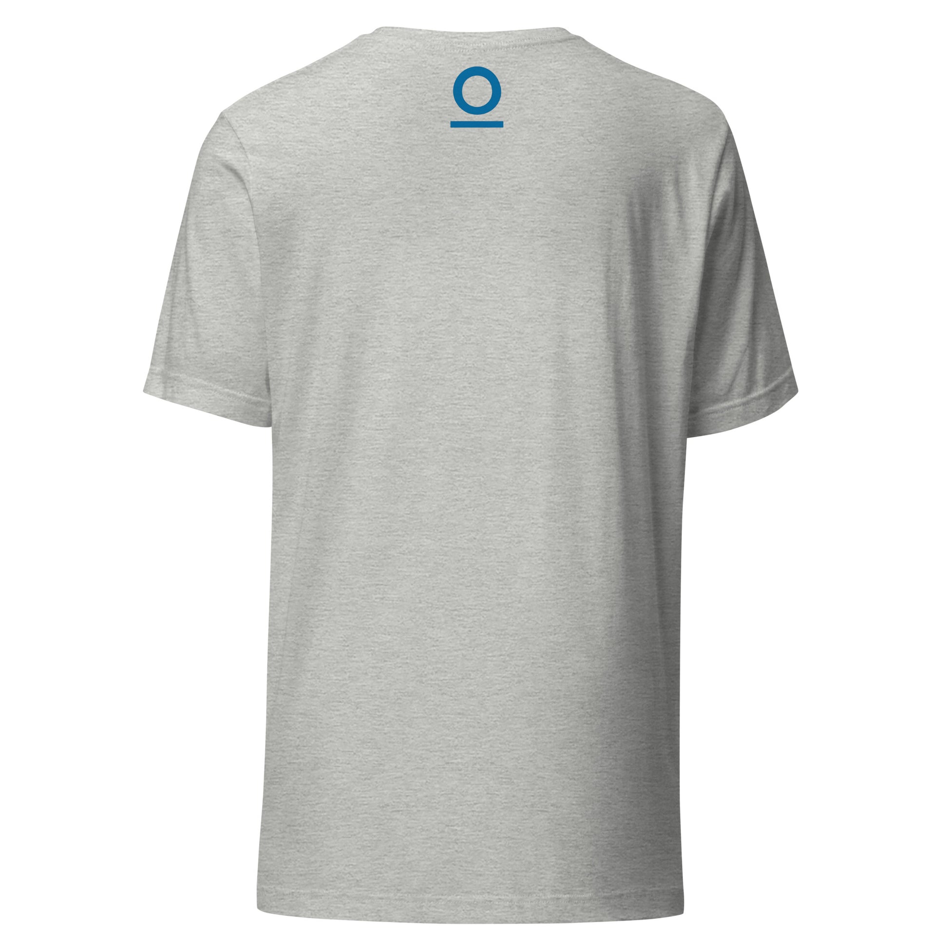 No 925 logo on the back of the Carry Your Own Torch tee in athletic