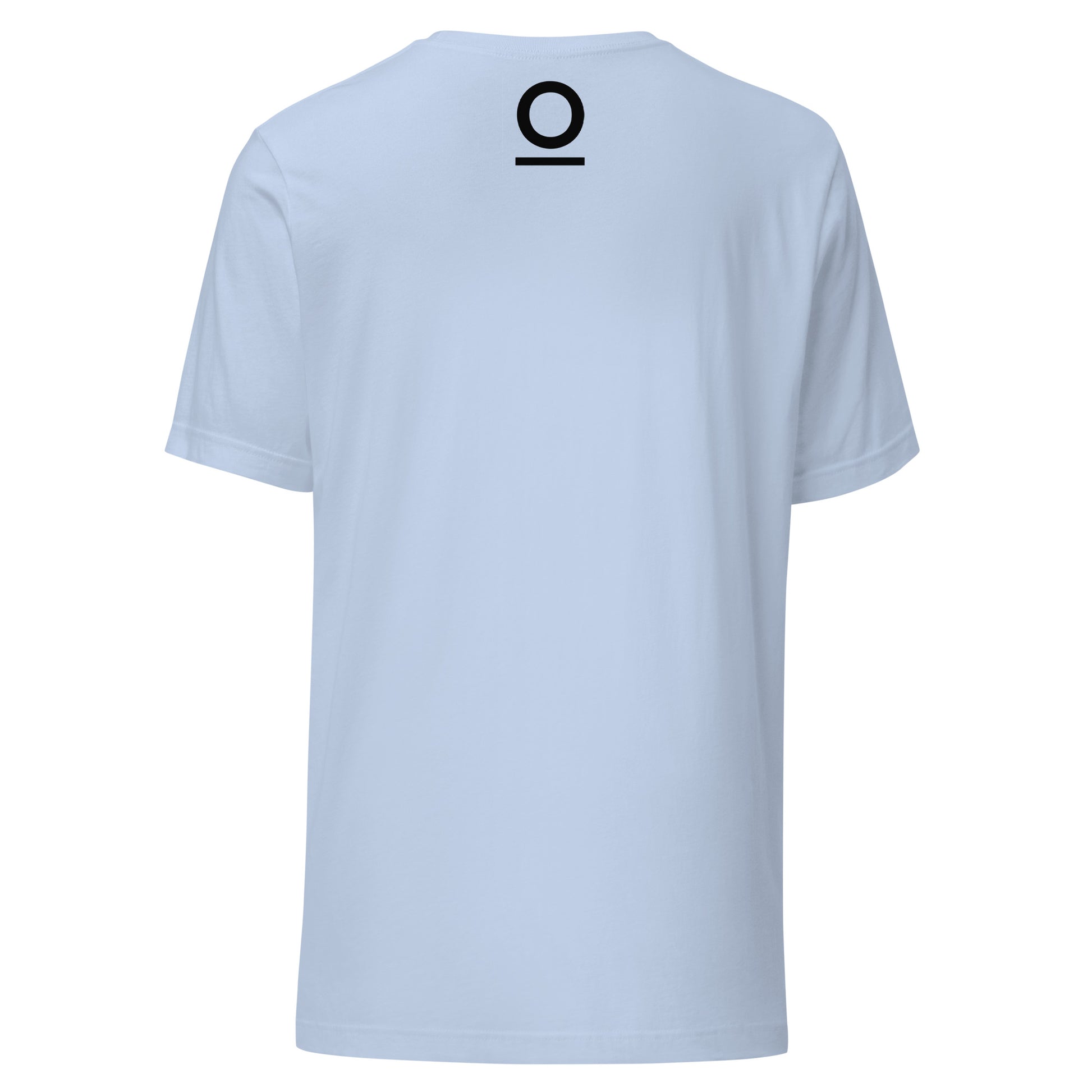 Distance Makes Sense Unisex T-Shirt in Baby Blue