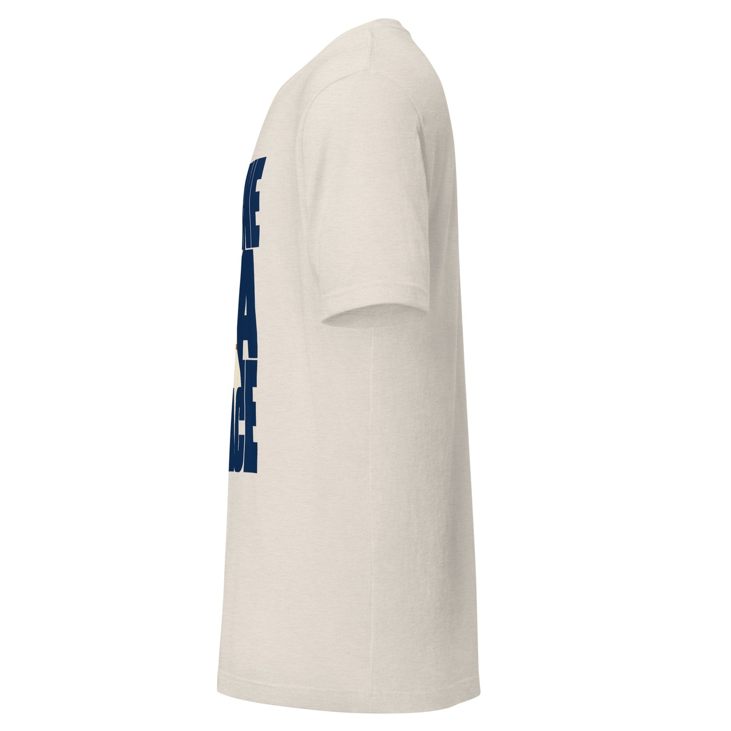Offline is a Place Unisex T-Shirt in Heather Dust
