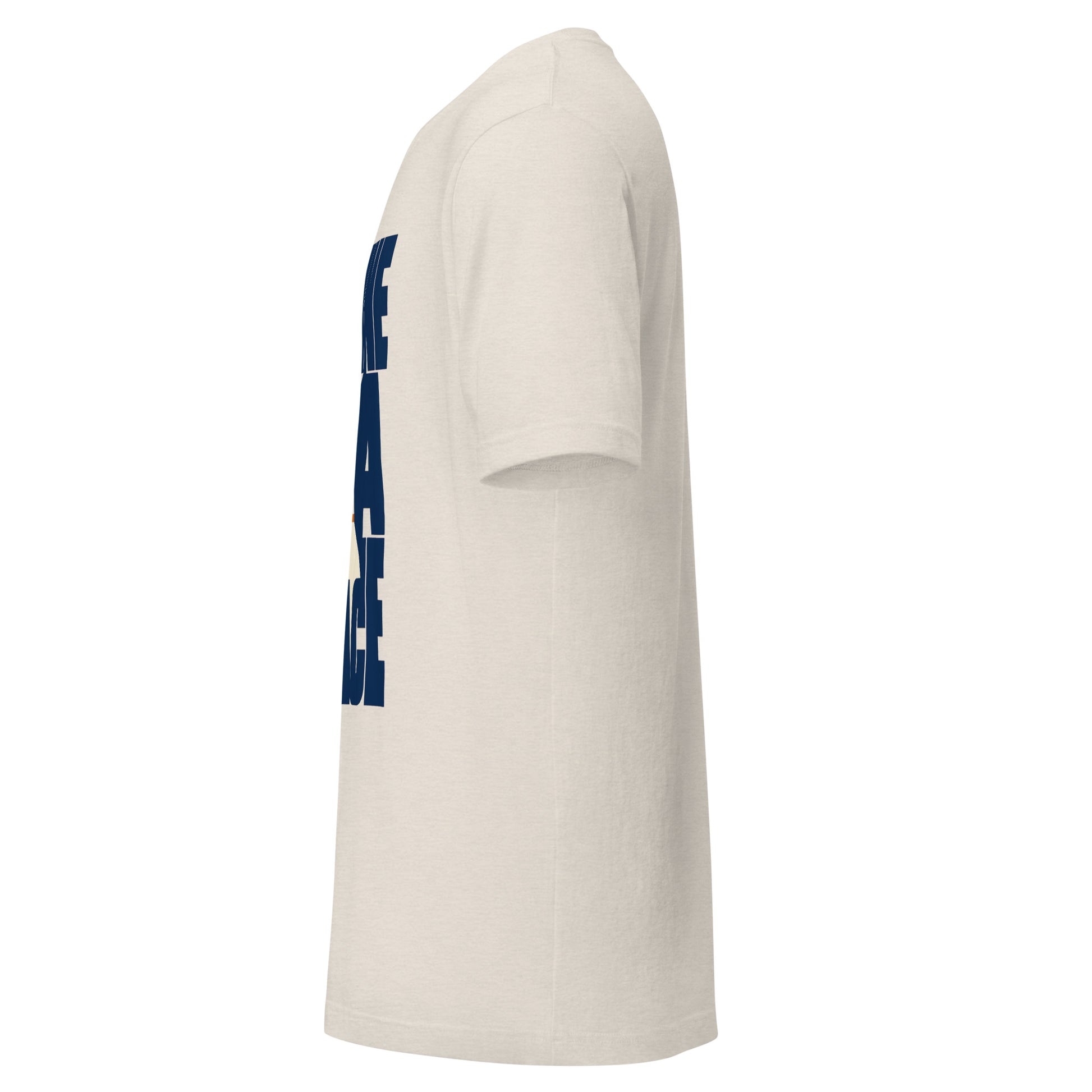 Offline is a Place Unisex T-Shirt in Heather Dust