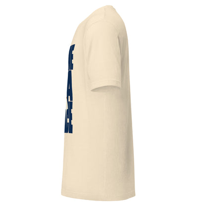Offline is a Place Unisex T-Shirt in Heather Natural