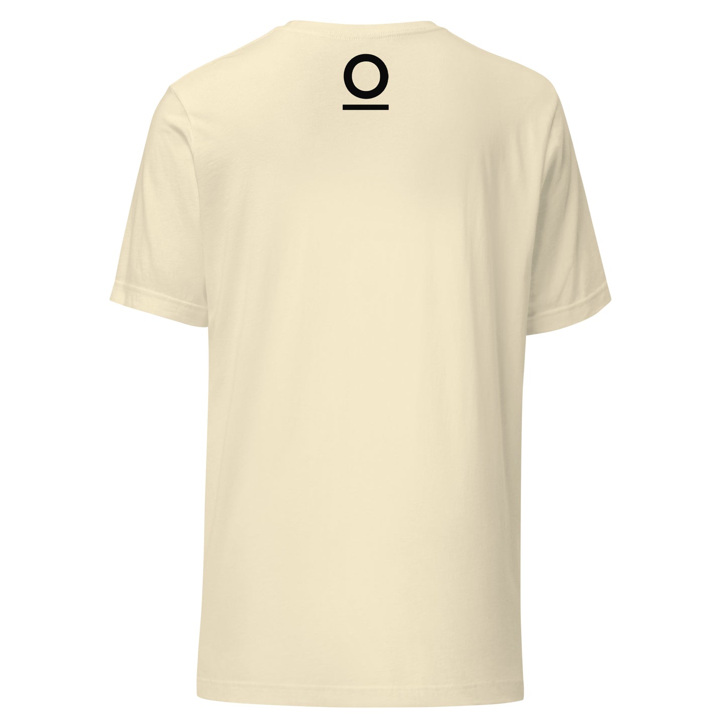 Distance Makes Sense Unisex T-Shirt in Natural