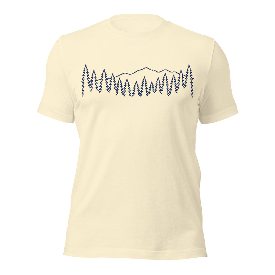 Tree Line Unisex t-shirt