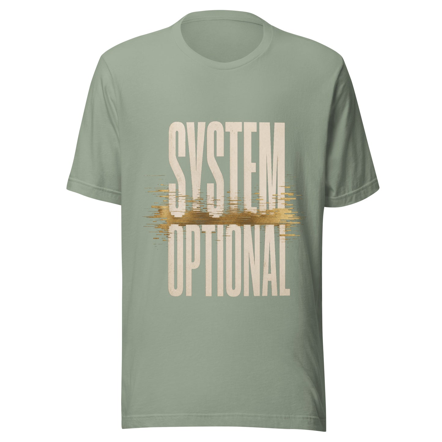 System Optional Unisex T-Shirt in Sage