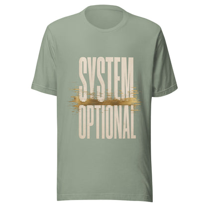 System Optional Unisex T-Shirt in Sage