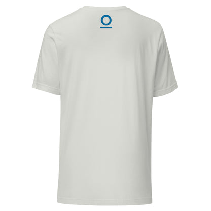 No 925 logo on the back of the Carry Your Own Torch tee in silver