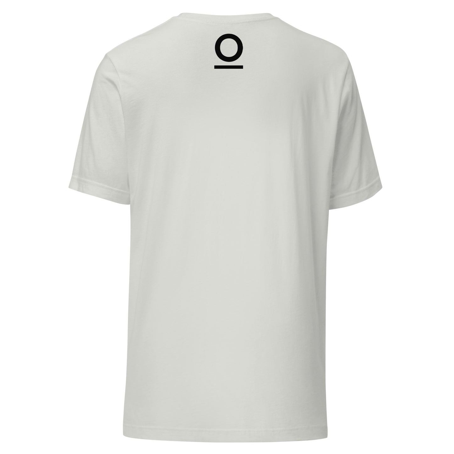 Distance Makes Sense Unisex T-Shirt in Silver