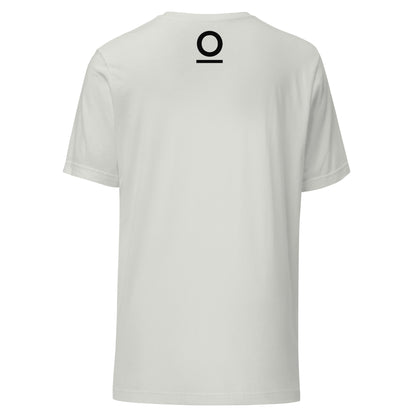 Distance Makes Sense Unisex T-Shirt in Silver