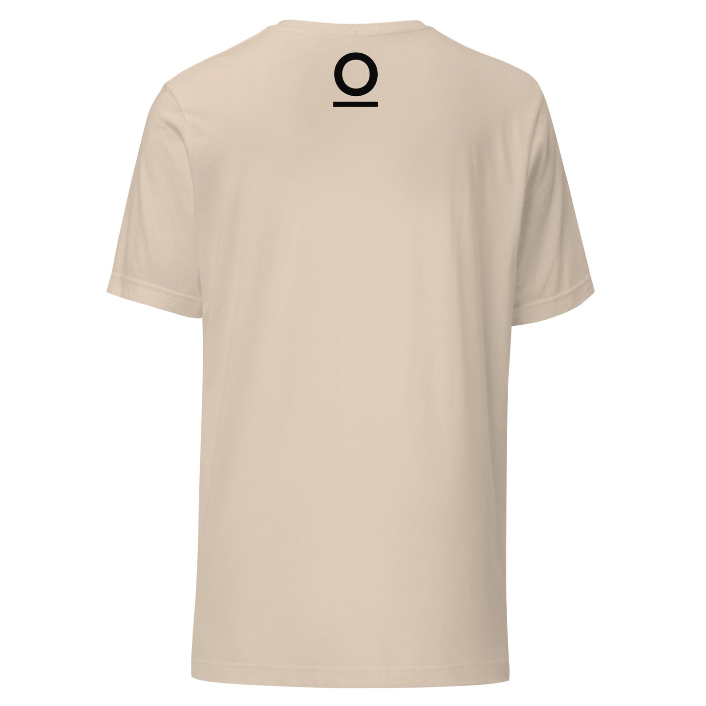 Distance Makes Sense Unisex T-Shirt in Soft Cream