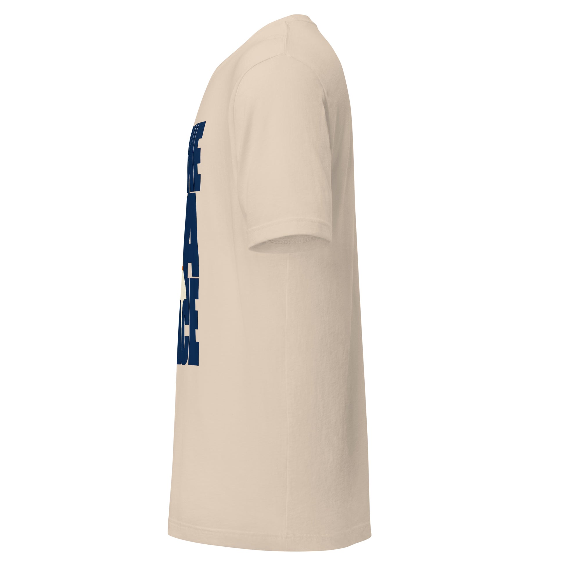 Offline is a Place Unisex T-Shirt in Soft Cream