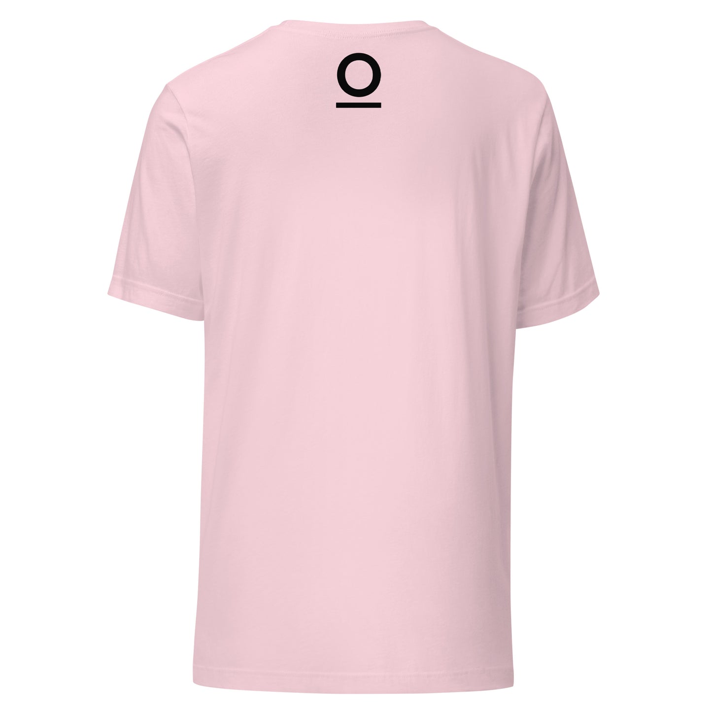 Distance Makes Sense Unisex T-Shirt in Soft Pink