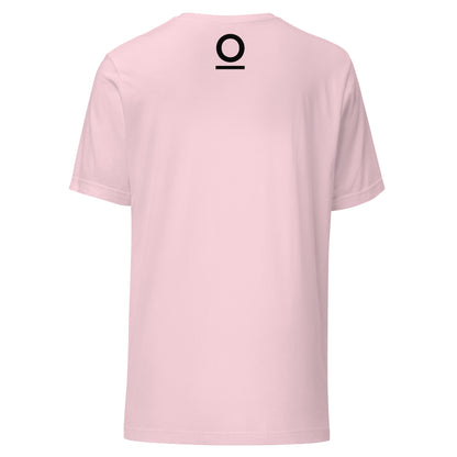 Distance Makes Sense Unisex T-Shirt in Soft Pink