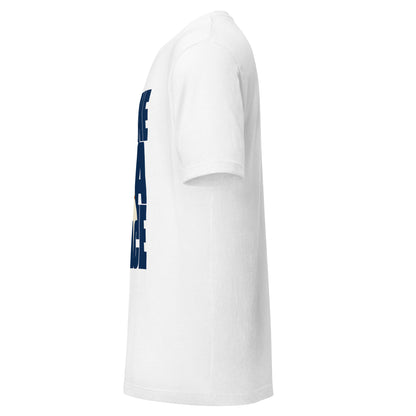 Offline is a Place Unisex T-Shirt in Solid White Blend