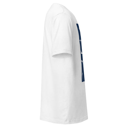 Offline is a Place Unisex T-Shirt in Solid White Blend
