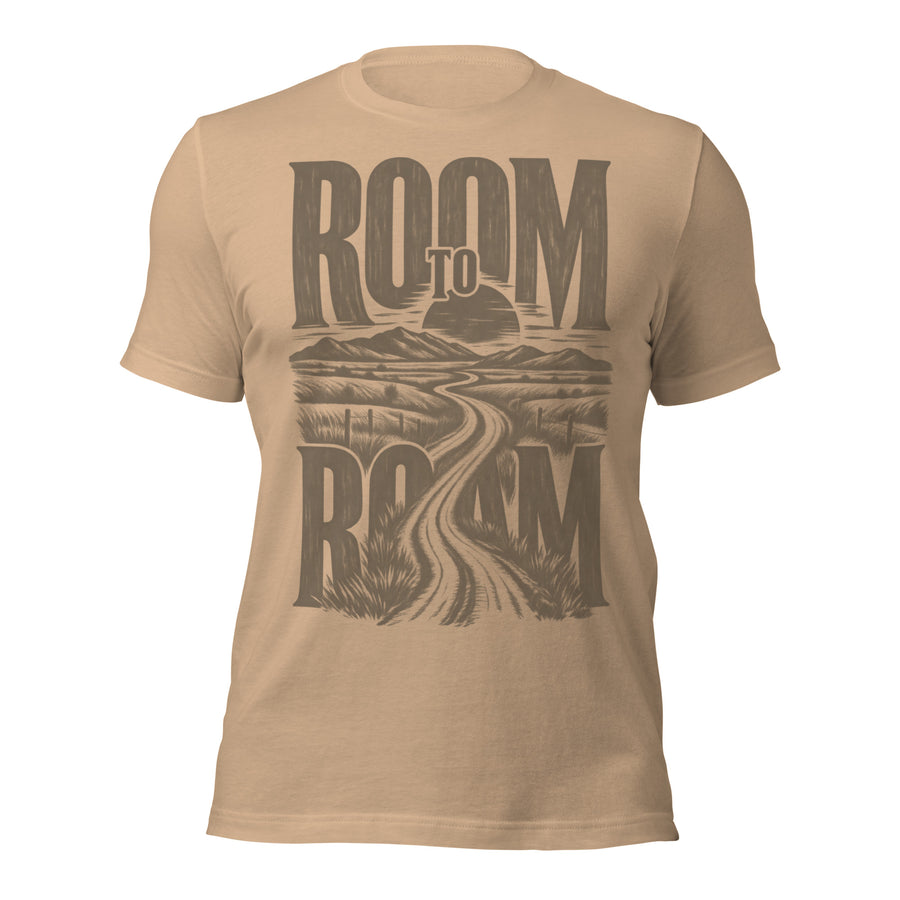 Room to Roam Unisex t-shirt