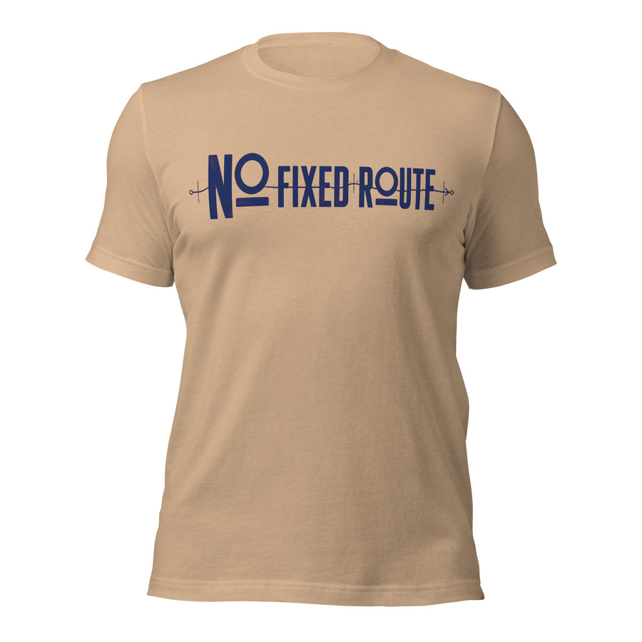 No Fixed Route Unisex t-shirt