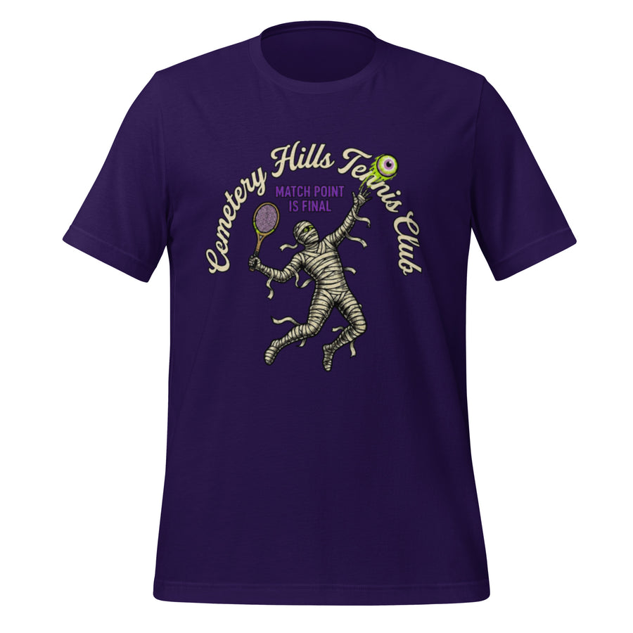 Cemetery Tennis Club Unisex t-shirt