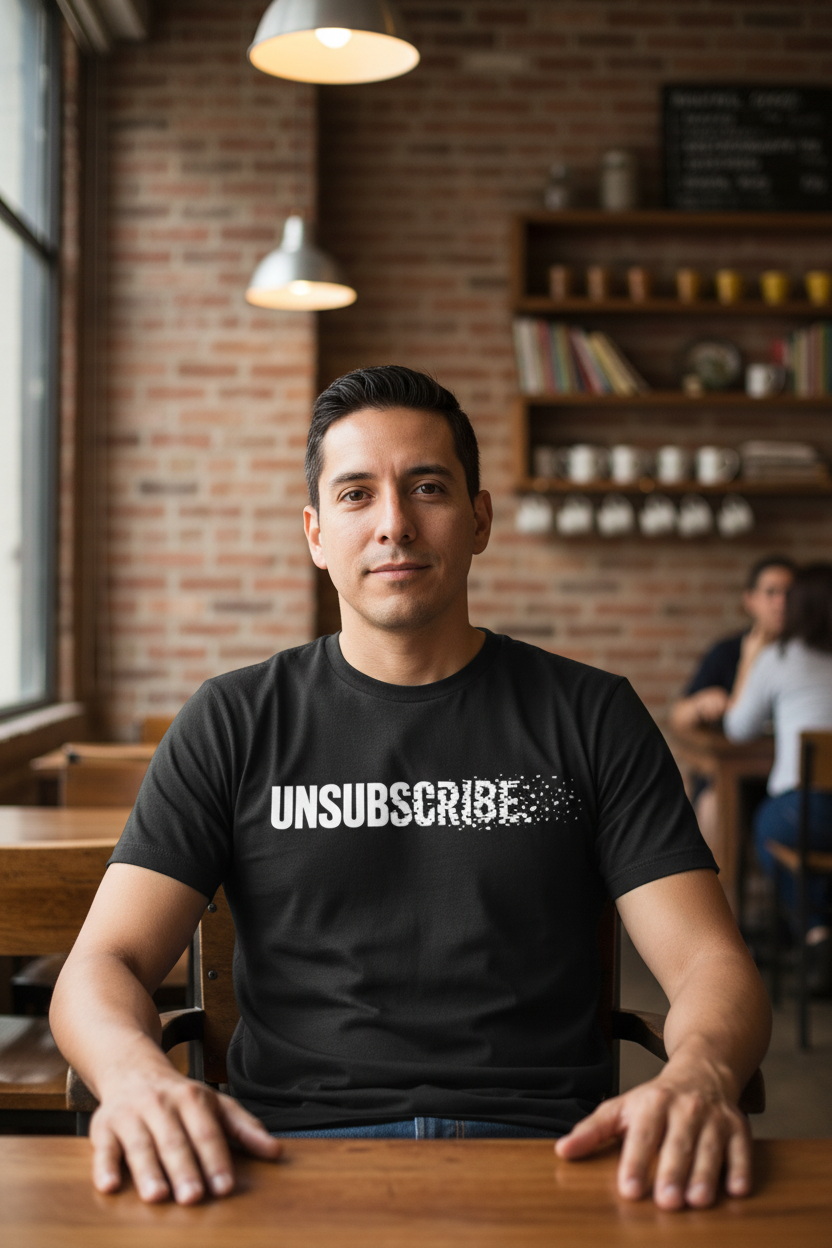 UNSUBSCRIBE Graphic Tee