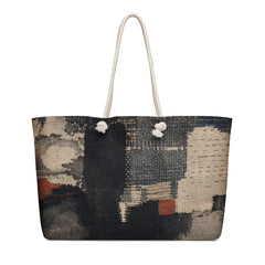 Cinder Weave Oversized weekender bag